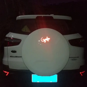 1buc Masina Autocolant Reflectorizant de Avertizare de Siguranță Marca de Masini Auto Exterioare Accesorii de Conducere de Noapte Avertizare Gecko Benzi de Lumină Reflector