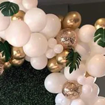 Macaron Ghirlanda Baloane Arcada Aur Rose Confetti, Baloane Nunta Balon Ziua De Naștere Petrecere De Ziua Decor