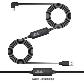 5M Linie de Date USB 3.0 Cablu de Încărcare Pentru Oculus Quest 2 Link-ul de Jocuri de noroc VR Căști de Tip C Cablu de Transfer Date VR Accesorii