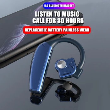 Căști Bluetooth de Afaceri pentru Căști Handsfree Clema set cu Cască fără Fir cu Mașina de Apel Sport Căști Cu Microfon pentru Telefoane Inteligente