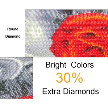 Foto Personalizat Diamant Misterios Pictura 5D DIY Misterios Imagine de Pietre de Diamant Broderie 3D Cross Stitch Cadou
