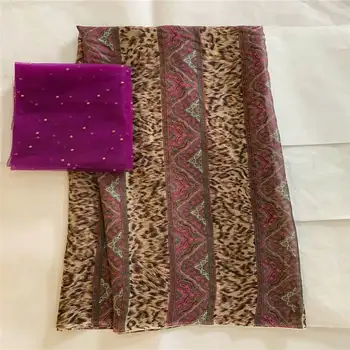 Africa de mătase moale tesatura de îmbrăcăminte elegant broderie pe material cu swiss voile dantela de ț (5+2 Metri/set ) ! LXF61710