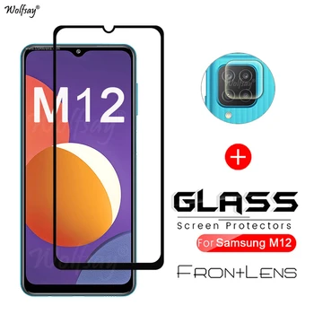 Pentru Samsung Galaxy M12 Sticla Pentru Samsung M12 Temperat Pahar Ecran Protector De Film Aparat De Fotografiat Pentru Galaxy M12