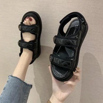 Sport Femei Sandale Ins Vânzare Fierbinte de Vară Student de sex Feminin Sandale pentru Femei Pantofi Casual Designer Sandale Gros Sandale Plate