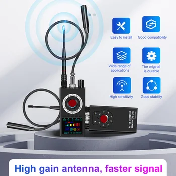 Portabil K19 Anti - Detector Detector Camera 1-8000MHz GPS Bug Semnal Wireless Finder Pentru Acasă Hotel de Securitate Auto