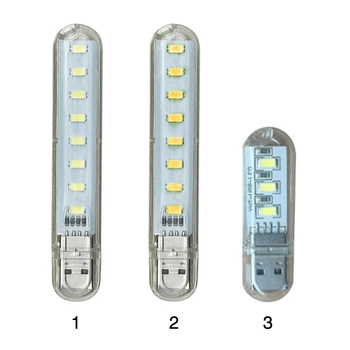 Flexibil USB LED Lampa Universal de Economisire a Energiei Laptop-uri Lumina de Noapte Office Acasă Plastic Pentru Calculator de Putere Mobil de Iluminat Dormitor