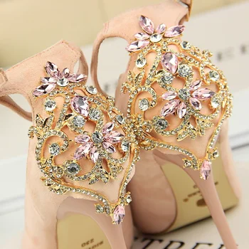 Luxul Confortabil de Bal pentru Femei Sandalias de Calitate pentru Femei pantofi sandale Pentru Femei Cizme Sandale cu Toc A480