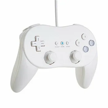 Pentru Wii a Doua generație Gamepad cu Fir Controler de Joc de Jocuri de noroc la Distanță Pro Gamepad Șoc Joypad