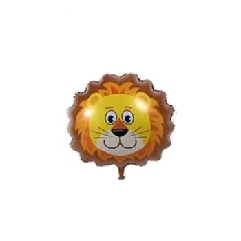 50pcs/set Jungle Animale din Baloane Set de 32 inch Număr Verde Balon de Folie de Copii, Băiat Ziua de naștere Petrecere Copil de Dus Decor Consumabile