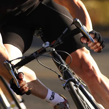 Mănuși de ciclism Jumătate de Deget rezistent la Șocuri Rezistent la Uzură, Anti-Alunecare, Respirabil MTB Biciclete Rutier Bărbați Femei Degetul Mănuși de Sport