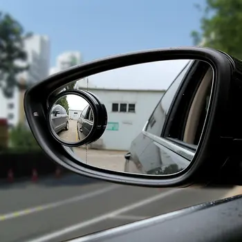 2 buc 360 de grade Unghi Larg de Rotatie Reglabil Rotund mașină de bunuri Oglinda Auto Auxiliare Blind Spot Mirror Accesorii Auto