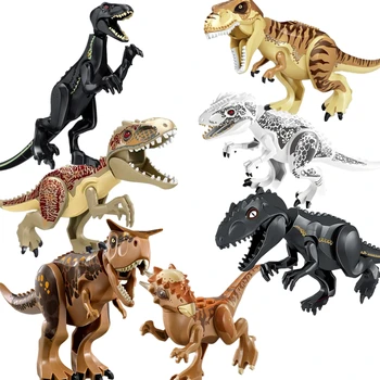 Nou Lumea Jurassic Park 2 Tyrannosaurus Rex Tyrannosaurus Indoraptor Bloc Caramida Jucărie 75929 75930 75928 75927