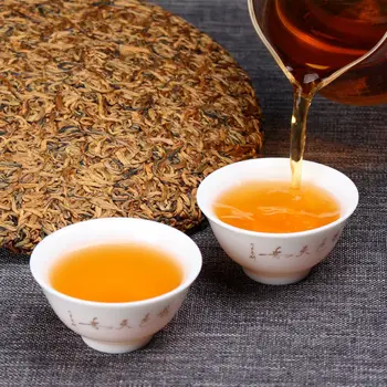 Anul 2020 AAAA Organice Yunnan Aur Muguri Dian Hong Negru, Ceai Chinezesc Tort 357g DIANHONG