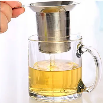 Plasă de Ceai Infuser Reutilizabile Ceai Strecuratoare din Otel Inoxidabil Ceainic Ceai Vrac Frunze Spice Filtru de Articole Pentru uz Casnic, de Birou#y3