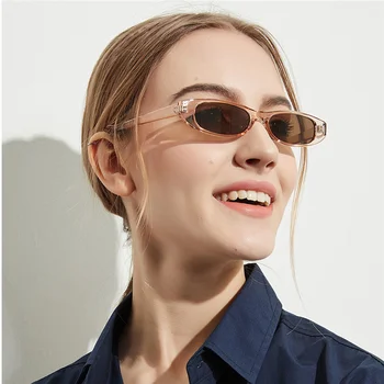 ZUIDID Epocă Brand de Lux Mici ochelari de Soare pentru Femei Ochelari de Soare Ochi de Pisica Nuante Doamnelor Retro Slab UV400 Ochelari