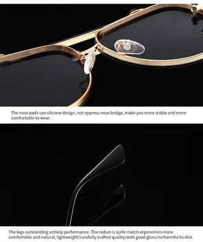 2021 Moda Clasic Mach Stil Gradient De Ochelari De Soare Se Răcească Pentru Bărbați Vintage Design De Brand Aviației Uv400 Ochelari De Soare Oculos De Sol