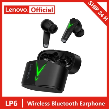 Lenovo LP6 Căști fără Fir TWS Jocuri Căști Bluetooth V5.0 Joc de Latență Scăzută Sport Căști Cu Microfon Lenovo XT92 Pavilioane