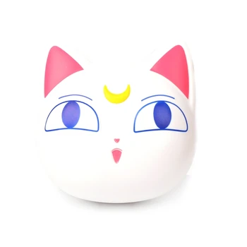 Obiectiv Cutie de Desene animate Drăguț Pisica Portabil de Contact de Stocare de Caz Oglindă Recipient Titularul F3MD