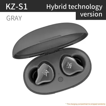 KZ S1 Bluetooth 5.0 In-Ear Wireless HiFi Stereo Sunet Căști Sport Pavilioane