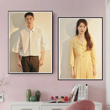 Coreean TV Clasic Seria Muta la Cer Postere Acasă Decor Pictura Arta de Perete Retro Hârtie Kraft Postere