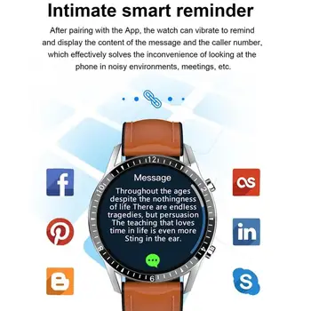 I9 Nou Ceas Inteligent Complet Tactil Ecran Rotund Bluetooth Bărbați, Femei, Sport Fitness Smartwatch Rezistent La Apa 2020 Pentru Toate Smartphone