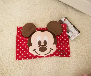 Disney Drăguț Mickey Mouse Pernă roz Cuplu Iubitorii de Cadou Perna Arunca fețe de Pernă Acasă Dormitor Doua Pereche de Perne de Pat Set