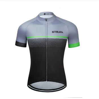 STRAVA 2021 Noi Barbati Personalizate cu ridicata Respirabil ciclism jersey， biciclete purta pentru cicliști profesioniști camasa cu maneci Scurte