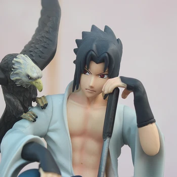 Figura de acțiune Sasuke Statuie Hawk Uchiha Sasuke Acțiune Figura GK Finală Valea PVC Jucarii Model