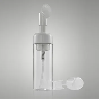 Noul Portabil 1 BUC 150 ML Spuma de Spumare Sticlă se Spală Fața cu Perie de Plastic Apăsați Pompa Dozator Mini Recipientul de Călătorie