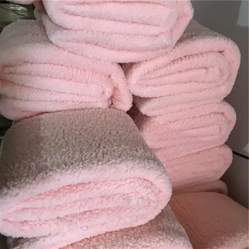 Decorative Extra Moale Faux Blana Pătură, Reversibile Fuzzy Ușor Părul Lung Shaggy Pătură de Canapea, Canapea extensibilă, Cameră Fată Roz