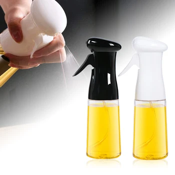 200ml Ulei Spray Sticla de Gătit, de Copt, Otet de Ceață Pulverizator Gratar Sticla cu Pulverizator pentru Bucătărie de Gătit GRĂTAR Frigere Prăjire