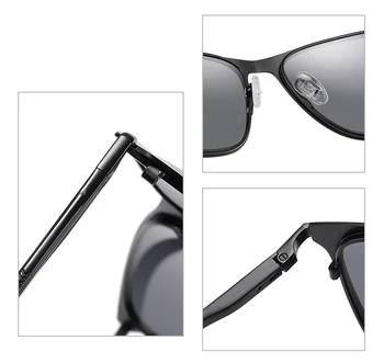 JackJad Noua Moda De Epocă Pătrat Stil Polarizat Ochelari De Soare Barbati De Conducere De Noapte Pește Design De Brand Ochelari De Soare Oculos De Sol 3371