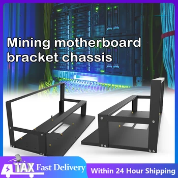 Miniere Caz Rack Placa de baza Suport Deschis Mining Rig Cadru ETH/ETC/ZEC Eter Accesorii Instrumente pentru 8 GPU Rack