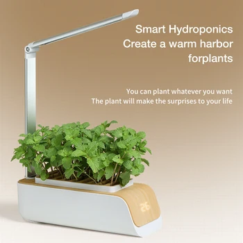 Hydroponics Sistem de Creștere Grădină Inteligent Plantat Gradina LED-uri Cresc Light Kit