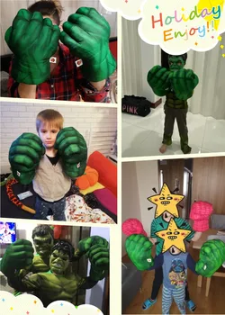 Copii Babys ironman set de Crăciun Băieți Cadouri Hulk Cosplay Musculare Costume Halloween Copii Costume cu mănuși