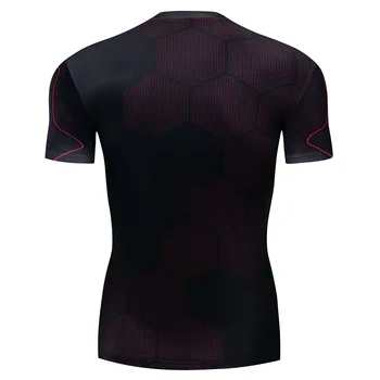 Marvel Avengers Iron Man PENTRU haine haine de antrenament colanti sport rapid-uscare haine pentru bărbați T-shirt