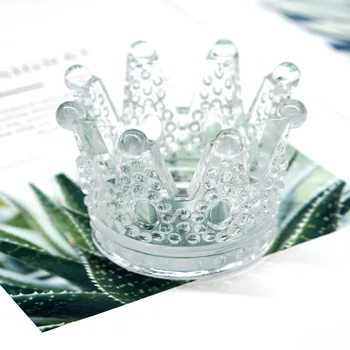 Coroana Sfeșnic Scrumiera Rășină Mucegai Pentru DIY Rasina UV Crystal Epoxidice Meserii Scrumiera de Cristal Decor Acasă