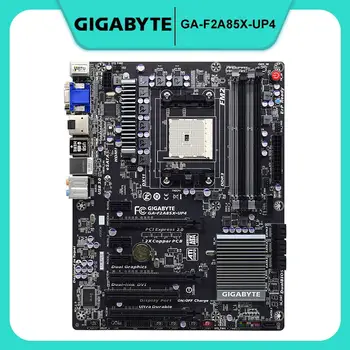 Pentru Gigabyte GA-F2A85X-UP4 F2A85X-UP4 pentru A85X, Socket FM2, DDR3 USB3.0 SATA3.0 Original Folosit Placa De Baza