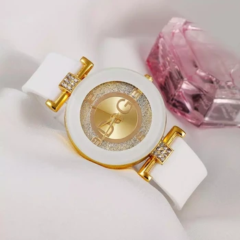 Reloj Mujer Femei modelului Ceasuri 2021 Nou de Lux de Brand de Moda Doamnelor Cuarț Silicon Mat Ceasuri Relogio Feminino