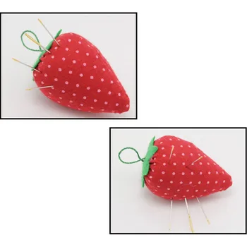 1 BUC Noutate Bumbac Căpșuni în Formă de Minge de Meserii Ace de Cusut Titularul Pernă Pin DIY Cusut Instrument Accesoriu Kit