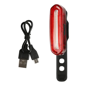 2 buc Bike Light Set USB Reîncărcabilă Lumina LED Biciclete Lumina Farurilor Fata + Stop Spate Bicicleta Lumină Accesorii pentru Biciclete