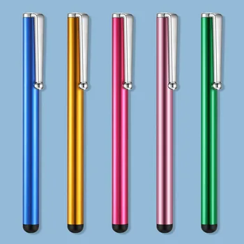 100buc/lot Subțire Atinge Stylus Capacitiv Universal Digital Pen Tablet Compatibil cu cele Mai multe Dispozitive Touchscreen