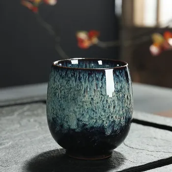 1buc/3pcs Cuptor Schimba China Ceramică Ceașcă de Ceai de Portelan Kung Fu set Cesti Ceramica Personale Singur Drinkware en-Gros de uz Casnic