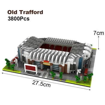 Arhitectura De Fotbal, Teren De Fotbal, Stadionul San Siro Diamant Blocuri Old Trafford Camp Nou Signal Iduna Micro Cărămizi Jucarii