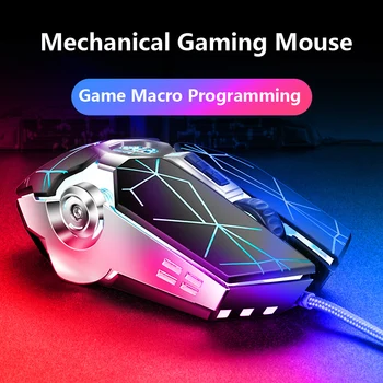 Pro Gamer Mouse de Gaming 8D 3200DPI Reglabil prin Cablu Optic LED Soareci de Calculator prin Cablu USB Silent Mouse-ul pentru laptop PC