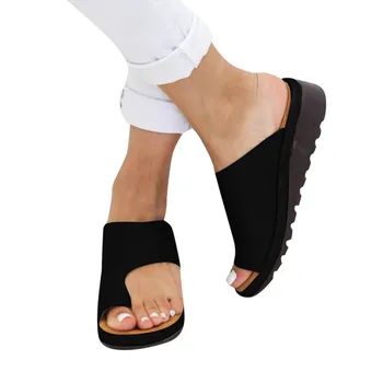 Pantofi Femei Femei sandale Flip-flops 2019 Noi Pene Deschis Deget de la picior Glezna Pantofi de Plaja Roman Papuci Sandale Zapatos De Mujer #SRN