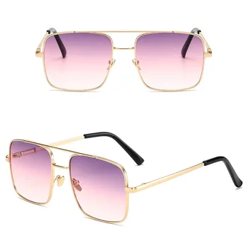 Elbru Clasic Supradimensionat ochelari de Soare Barbati de Lux Fascicul Dublu Pătrat ochelari de Soare Femei Retro Ochelari de Sport, Ochelari de Soare Oculos de sol