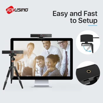 JOYUSING HD 1080P Conferință Webcam cu Microfon si Difuzor, All-in-One Video și Audio Conferințe Sistem de Întâlnire Mici