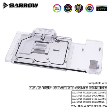 Barrow 3090 3080 GPU Apă, Bloc pentru ASUS ASUS Colorate Gigabyte, Gainward, GALAXY 5v ARGB GPU Cooler, BS-AST3090-PA