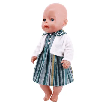 1 Seturi de Haine Papusa de Moda Rochie de Costume Speciale Pentru 18Inch American &43Cm Renăscut Baby Doll Accesorii OG Rusia Cadou de Crăciun